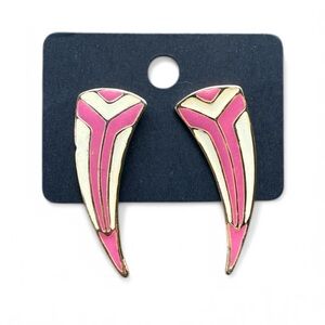 Vintage 80s Geometric Earrings